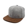 Hand und Feuer Snapback Cap Casual Business One Size, lightgrey