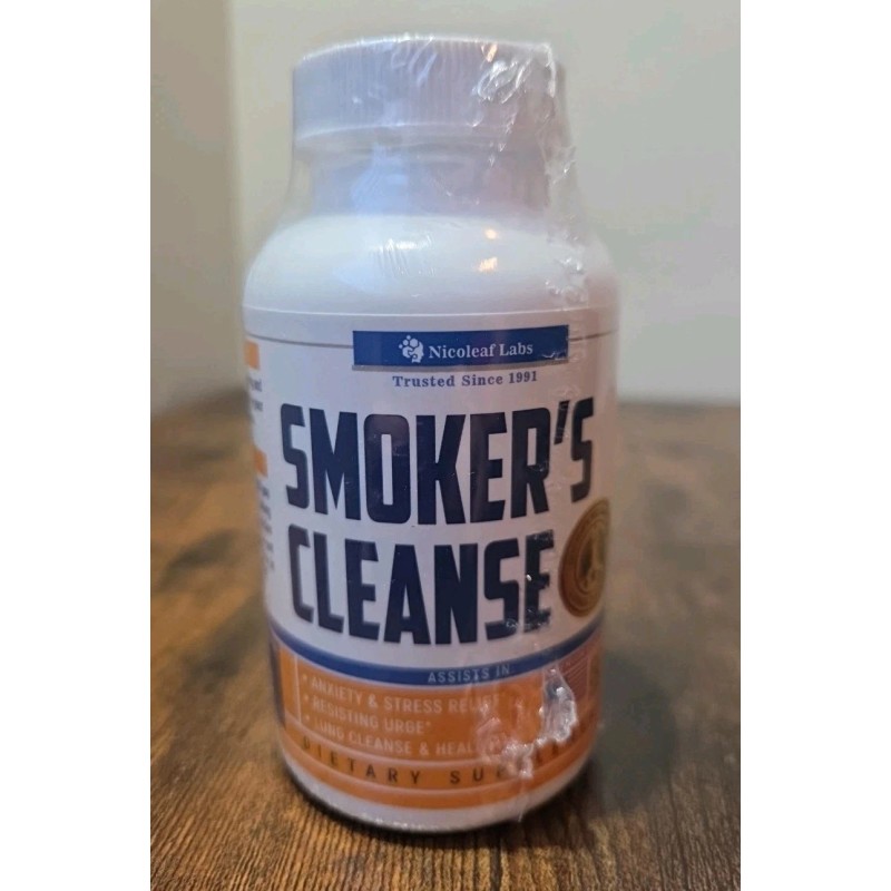Nicoleaf Labs Smoker'S Cleanse Quit Smoking Aid and Respiratory Support