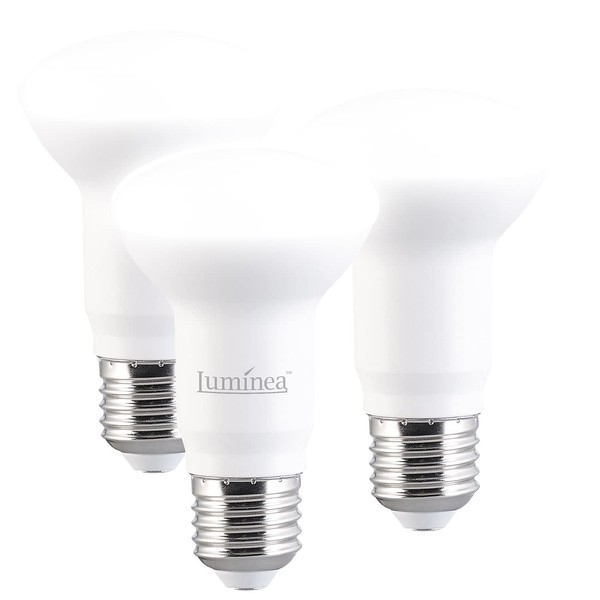 Luminea LED Lighting E27 R63: Set of 3 LED Reflectors