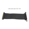 PCIE4.0 X16 Riser Cable 9.8in Length Right Angle High Speed