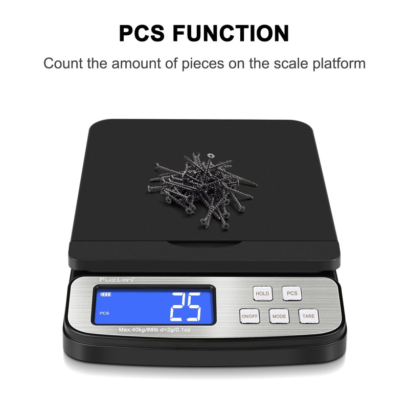 Fuzion Shipping Scale, Accurate Digital Postal Scale 88 lb/0.1 oz