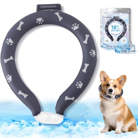 Dog Cool Neck Neck Cooler for Pets (66°F (18°C), Freezing Instantly, With Bodan, Luminous Effect, Cool Ring, Lightweight Type, Cool Ring, Cold Collar, Ice Belt, For Dog Walking, Puppies, Cats, Pets,