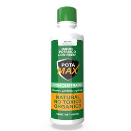 Jabón Potásico Concentrado Natural - Control en Jardines y Huertos Urbanos - Orgánico 500g