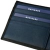 Navigare Men's Genuine Leather Wallet with Gift Box Black and