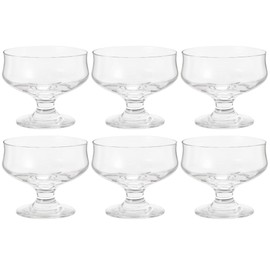 東洋佐々木ガラス Toyo Sasaki Glass Ice Cream Glass, Aroma, 9.1 fl oz (285 ml), Made in Japan, Dishwasher Safe, Crack-Resistant, Set of 6
