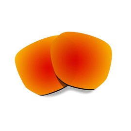 Littlebird4 Premium 1.5mm Polarized Replacement Lenses for Oakley Latch Beta OO9436 Sunglasses - MultiOptions (Fire Red Mirrored)