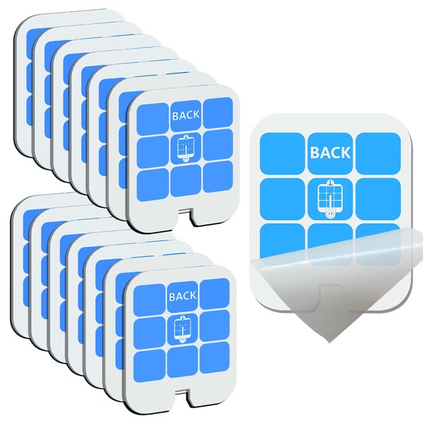 10 Pack DT3005 Replacement Pads for Dynatrap DT3005W and Safer