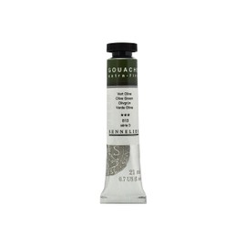 Sennelier Gouache Paint 21 ml, Series 3 Olive Green