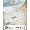 LUMI Ultra Thin Bath Mat, Non-Slip Rubber Super Absorbent Ultra-Thin