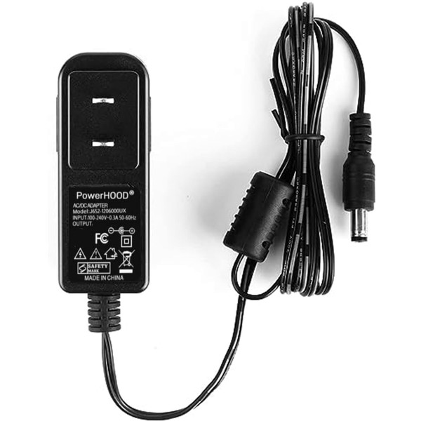 PowerHOOD 12V AC/DC Adapter Compatible with TP-Link Festa F65 AX3000