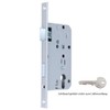 MS Beschläge Mortice Lock Square Edged 235 mm x 20