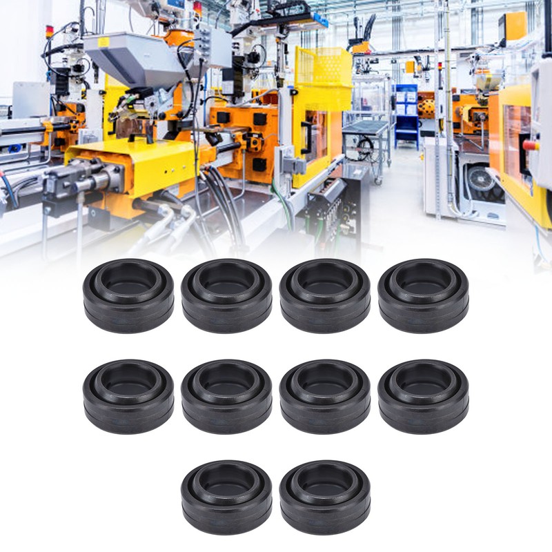 10Pcs Spherical Bearing Plain Radial Deep Grooved Ball Accessory Set