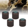 4 Pcs Electric Bass Knob Dome Metal High End Shell