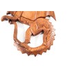 Windalf Wall Picture Sapphire 29 cm Dragon Handmade Wooden