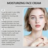 Moisturizing Face Cream, Fast-Absorbing Soothing Facial Skincare, Mild Comfortable Texture