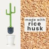 Vigar Cactus Toilet Brush Set, Toilet Brush and Holder Set