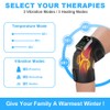Vicloon Heated Knee Massager, Heated Knee Support with Vibration Massage,