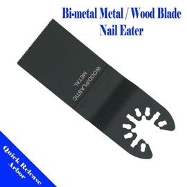 5 Japan / Bi-metal/ Fine Quick Release Universal Fit Multi Tool Oscillating Multitool Saw Blade for Craftsman 20v Bolt-on Mm20 Rockwell Hyperlock Shopseies 12v Universal Fit Porter Cable Black and Decker Bosch GOP Dewalt Fein Multimaster Makita Ryobi