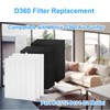 3+12 D360 Filter Replacement D3 Compatible with Winix D360 Air