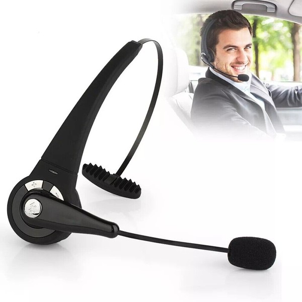 Trucker Driver Headset Bluetooth Wireless Universal PC Gaming Headphone With
