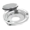 HTTMT MT249-059-CD Chrome Gas Cap Fueltank Compatible with Suzuki Gsx-R