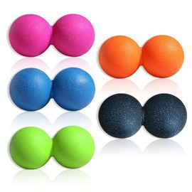 Loed Double Massage Ball Peanut Lacrosse Ball Double Massage Ball - Purple 3ea