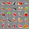 Ant Sticker Set, 50 Pieces, Cute Decoration for Car, Laptop,