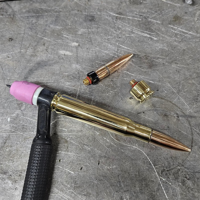 Complete 50 cal Bullet Tig Welding Back Cap Set, Welding