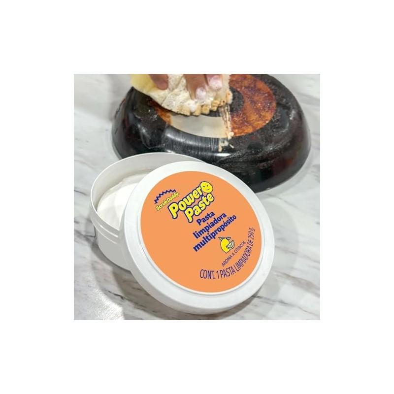 PowerPaste Scrub Daddy Pasta Limpiadora Multiusos 250 G - Elimina