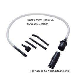 EZ SPARES Micro Cleaning Kit Vacuum Attachment Keyboard Crevice Cleaning Tool Brush Kit,Universal Vacuum Cleaner Attachment(7PCS)
