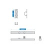 National Hardware N166-033 7.8-in Industrial Black Gate Latch
