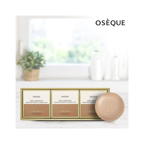 Ojekku Five-Colored Clay Fermented Herbal Soap 100g x 3 /