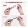 MelodySusie Kit Manicura Profesional Pulidor De Uñas Cortador Cutícula