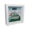 Bares for Remote Frame Wooden Money Box with Travel Motif
