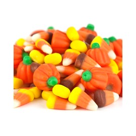 Sarah's Candy Factory Pumpkin- Candy Corn-Indian Corn- Autumn Mix in Jar, 6 Lbs