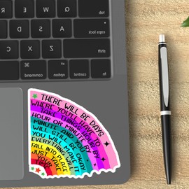 (3Pcs) There Will Be Days Where You'll Have to... Sticker, Gifts Funny Vinyl Stickers Decorate for Water Bottles, Books, Laptops, Phones, Tumblers, Size 3 x 3 Inch