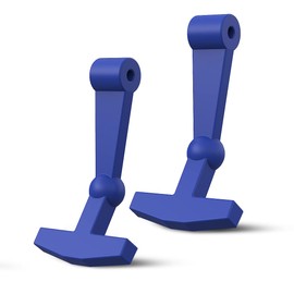 ALAFAT Replacement Lid Latches (2 Pack) Compatible with All Yeti,RTIC, Other Related Hard Coolers,Made of Premium Hard Durable Rubber, Easy to Install (NavyBlue)