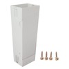 Jiawu Rainwater Collection System, Rain Diverter Kit for 3x4 Downspouts,
