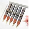 Purse Strap,1.5" Leather End Shoulder Strap Adjustable Replacement,Retro Multi-Pattern Crossbody