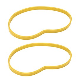 2 Pcs Band Saw Tires, Yellow Rubber Non Slip Bandsaw Tire, Noise Reduction Band Saw Tires Replacement for 8 Inch Band Saw Wheel