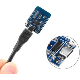 4 x 5V D1 ESP8266 Mini Board NodeMCU WiFi ESP8266-12F CH340G WLAN Type C Module 4MBit Flash Memory (Type C)