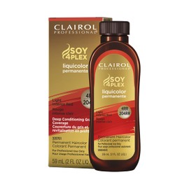 Clairol Professional Permanent Liquicolor for Dark Hair Color, 4rr Light Intense Red, 2 oz.