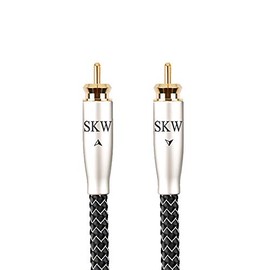 SKW High End WG Series Subwoofer Cable RAC to RCA Cord 5ft/1.5M