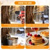 4 Pcs Maple Tree Syrup Tapping Kit, Including 4 Stainless
