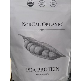 NorCal Organic Pea Protein Isolate 2lbs Exp 03/26