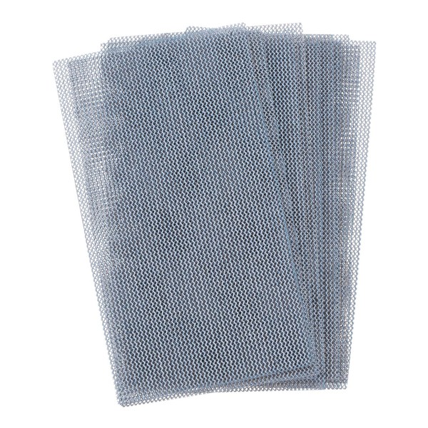 QUARKZMAN 10 Stück Mesh-Schleifblätter 320 Körnungen 2,8" x 5" Nass-/Trockenschleifpapier