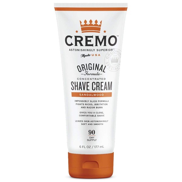 Cremo Concentrated Shave Cream Sandalwood (Pack of 6)