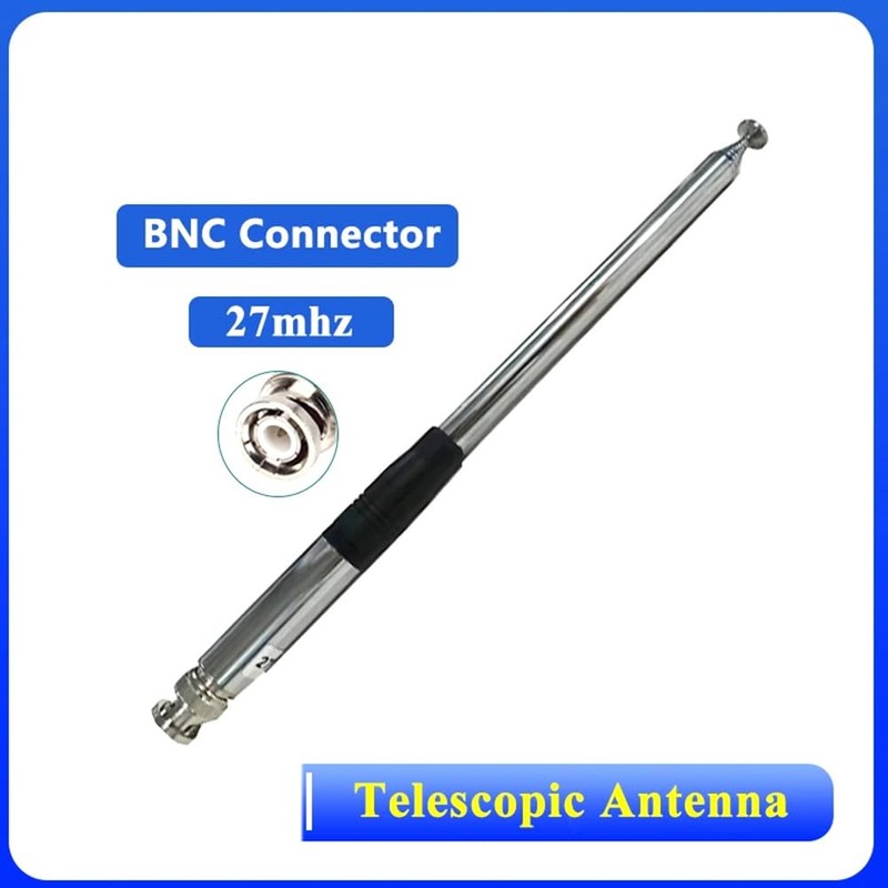 Snblzhef 27MHZ Telescopic Antenna SMA-F Connector Aerial for Short Wave
