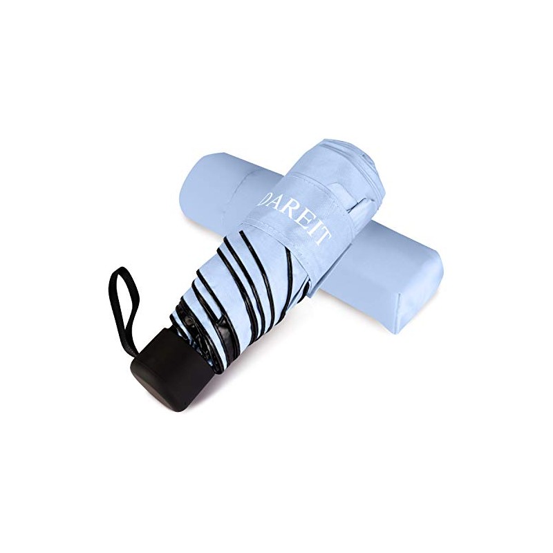 Mini Travel Umbrella Lightweight Small Compact Women Umbrellas for Sun