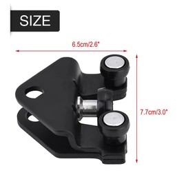 Qiilu Sliding Door Rollers, Sliding Door Roller Guide for Trafic 2000-2010 7700312012